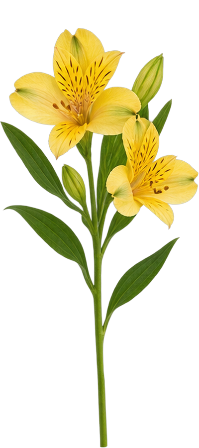Yellow Alstroemeria